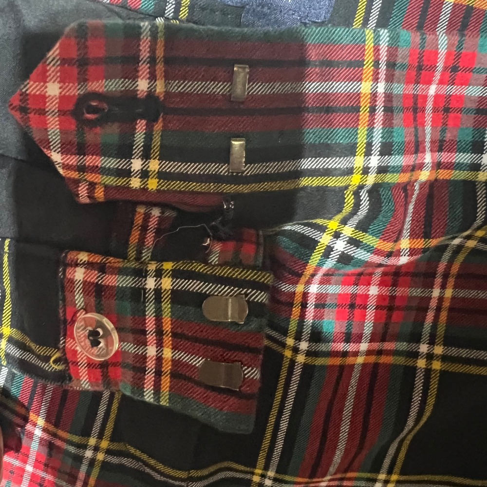 J.Crew Kallie‎ Pant Womens Size 8 Stewart Tartan Plaid Straight Leg Holiday Sass - Picture 6 of 14